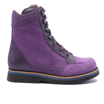 003 purple leather