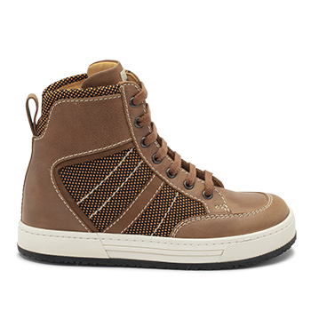 Bambi - R1955/K1906 waxed leather brown combi